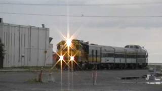 The Glacier Discovery Train Arrives in Anchorage [upl. by Weinshienk]