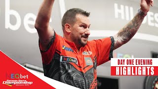 WINNING RETURN Day One Evening Highlights  2024 German Darts Championship [upl. by Ennoitna]