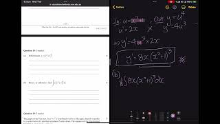 2022 HSC Mathematics Advanced2 Unit Paper Q18 ab Solution [upl. by Fulbert217]