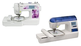 Top 5 Best Embroidery Machines Reviews 2016 Best Sewing and Embroidery Machine for Home [upl. by Nnarefinnej]