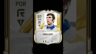 DINO ZOFF ICONO EN EA SPORTS FC ULTIMATE TEAM EASPORTSFC FC EAFC Iconos prediction [upl. by Carlynn]