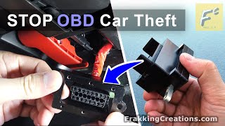 Best OBD2 Lock  Prevent OBD Car Theft and Key Cloning with OBDSaver OBD port lock [upl. by Gudren]