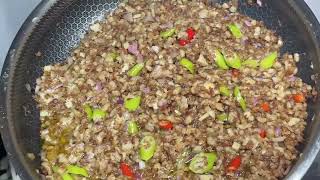 How to cook sisig  Sisig recipe  PangUlam amp PangPulutan  Simple recipe  Cooking with Love [upl. by Libys263]