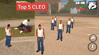 GTA San Andreas Top 5 CLEO Files 👌👌  GTA San Andreas CLEO Scripts File Gameplay 🔥🔥 [upl. by Eire100]