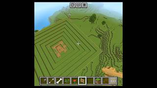 Minecraft big farming 🧺 plot [upl. by Tohcnarf869]