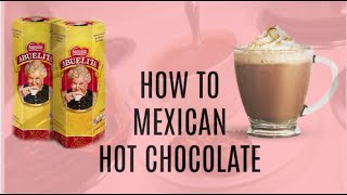 How to make MEXICAN hot chocolate ABUELITA CHOCOLATE [upl. by Ecaroh75]