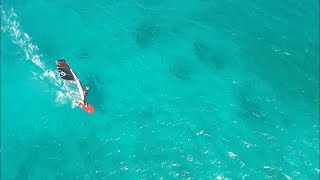 Windsurfing at the huts Aruba [upl. by Ninnette]