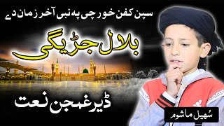 Spen Kafan khor che pa Nabi Pashto naat by Sohail Ahmad Mashoom [upl. by Mallon158]