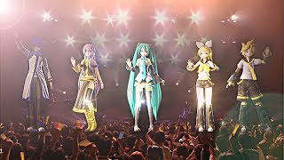 Hatsune Miku Live Party MikuPa Subtitles cc FULL HD [upl. by Neyr]