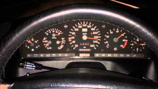 MercedesBenz 500SL R129 V8 Acceleration 0  250 Kmh [upl. by Alejoa16]