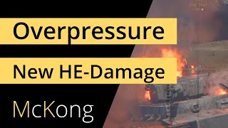 War Thunder Overpressure update  How does the new highexplosive damage work [upl. by Anairb121]