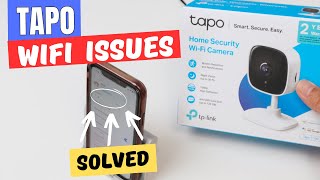 Tapo camera not connecting to WiFi Quick Fix [upl. by Dodwell542]