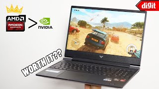 Indias Best Affordable Gaming Laptop in Rs 60000  HP Victus Feat Ryzen 5600H  RX 6500M Review [upl. by Clara]