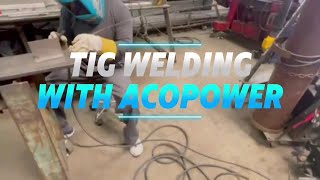 Tig Welding with LionWelder [upl. by Einnor752]