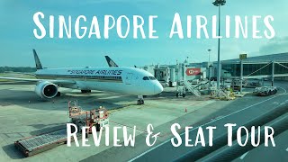 Singapore Airlines Review amp Seat Tour  LAX  SIN Airbus A350 [upl. by Neysa]