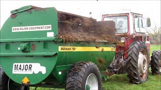 MAJOR MUCKOUT 750 WORKING DEMO amp VIDEO TOUR SPREADER [upl. by Ozan]