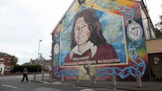 CAIN Video Memorial Bobby Sands Mural No655 [upl. by Lizbeth789]