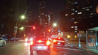 Night drive through South St Seaport LES and Long Island City [upl. by Sonya]