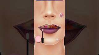 Lips colour and design shorts asmr [upl. by Darrey]