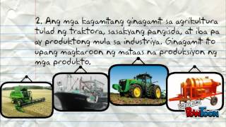 Ugnayan ng sektor ng agrikultura at industriya [upl. by Stanway162]