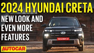 2024 Hyundai Creta facelift  Price features and more  Walkaround  Autocar India [upl. by Annora682]