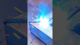 stick welding galvanized for beginner stickwelding fabrication welder welding [upl. by Enytsuj348]