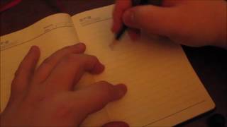 ASMR Best No talking Notebook Writing [upl. by Nedaj]