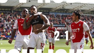 Last minute limbs 😍  Rotherham United 2 v 1 Huddersfield Town  Highlights 📺 [upl. by Haziza]