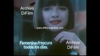 Araceli Gonzalez en la publicidad de Carefree 1990 [upl. by Furey]