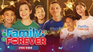 ABSCBN Christmas Station ID 2019 quotFamily Is Foreverquot Recording Lyric Video With Eng Subs [upl. by Noby295]