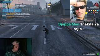 🔞Chafcha jmal rja3 🔞🔴Live gta rp 5anchour🔴 [upl. by Atilef143]