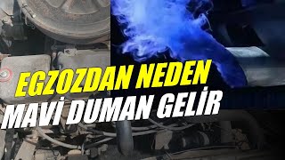 Egzozdan Mavi Duman Neden Gelir  Uzun Süre Kaybolmayan Egzoz Dumanı [upl. by Eneja]