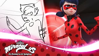 MIRACULOUS  🐞 PUPPETEER 2 Storyboard ✏️  As Aventuras de Ladybug [upl. by Anilak]