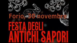 Forio 30 novembre FESTA DEGLI ANTICHI SAPORI [upl. by Eidroj]