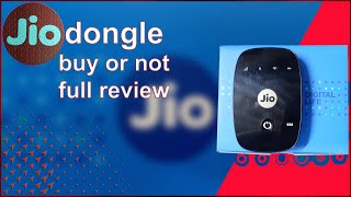 jio dongle kaise kharide sakte hainjio dongle buy or not full reviwjio best plan for donglejio [upl. by Hesketh678]