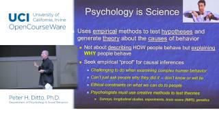 Psychology 9CPsychology amp Behavior 11C Lec 1 Introduction to Psychology [upl. by Lebaron]