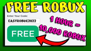 NEW How To Get FREE ROBUX in 2022  SECRET Method No Inspect No Human Verification [upl. by Luben518]