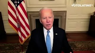 Footage of Biden’s disputed ‘garbage’ comment [upl. by Soalokin]