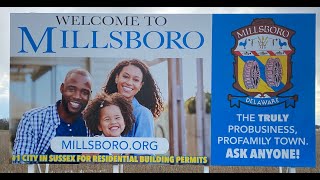 The Growing Town of Millsboro Delaware Including Business Zoned Lots For Sale [upl. by Aicilev]