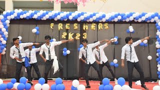 Group Dance By Electrical Branch 🔥  Freshers Party 2k23  Gyan Sagar College  BTech Junior [upl. by Georgeanna]