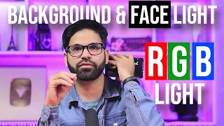 Best Lighting for YouTube Videos in 2024  Low Budget Light  RGB light for Background [upl. by Sweet]