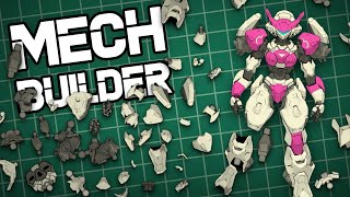 PAINTING AND BUILDING MECH MODELS  MECH BUILDER [upl. by Seniag]