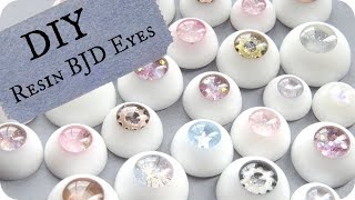 🌟 DIY BJD Eyes  How to Make Your OWN Resin Doll Eyes [upl. by Idok827]