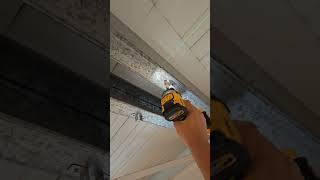 DCF850 dewalt construction drywall newtools dewalt pladur tips shorts tool drywallfinisher [upl. by Adner]