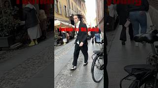 🩸Fashion for the young in Italy🩸 victoria1 milanstreetstyle video fashion milanstyle trend [upl. by Masha]