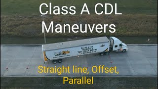 Class A CDL Maneuvers [upl. by Wahs]