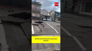 Devastating earthquake shatters roads in Japan  Japan Tsunami  Earthquake in Japan [upl. by Naam849]