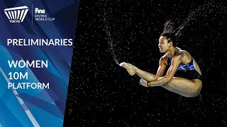 RELIVE  10m Women  Preliminaries  FINA Diving World Cup 2021 [upl. by Annoyek]