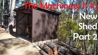 New Shed is Almost Finished The Machinery Has Moved in [upl. by Aelram]