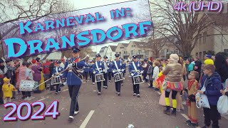 Karneval in Vollton Dransdorf 2024 in 4K UHD [upl. by Yelkcub562]